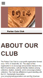 Mobile Screenshot of parkercoinclub.org